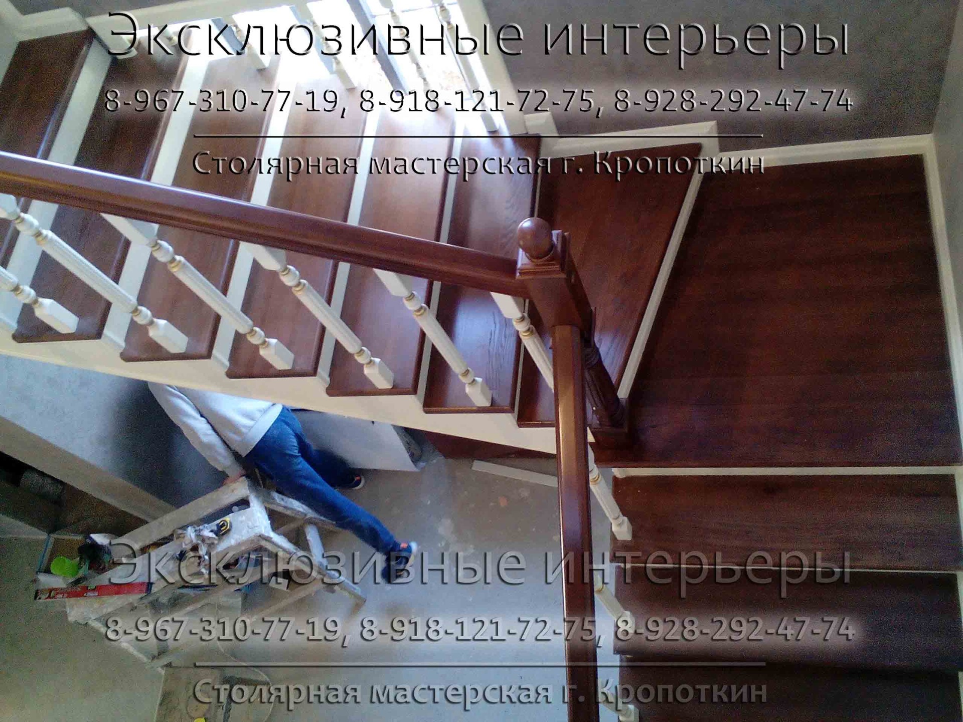 Изготовление деревянных лестниц в Гулькевичи и Кропоткине на заказ